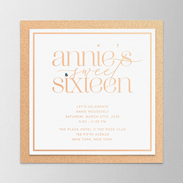Sweet and Sixteen